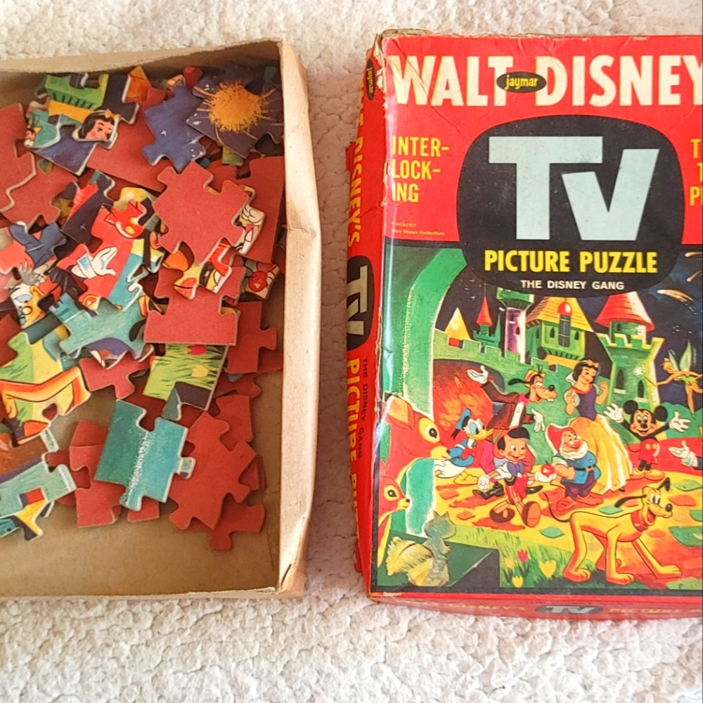 Vintage Walt Disney jigsaw puzzle